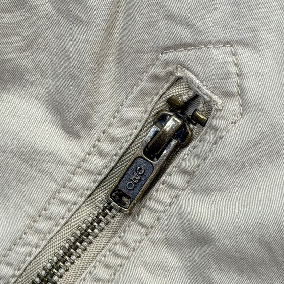 Old Navy Sherpa Lined Tan Zippered Tie Jacket Coat Adult's Size 2XL - Picture 10 of 13